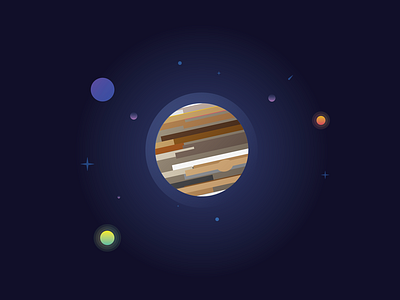 Jupiter Illustration