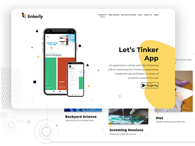 Tinkerly design india startups uidesign uiux uiuxdesigner webapp design webapplication webdesign