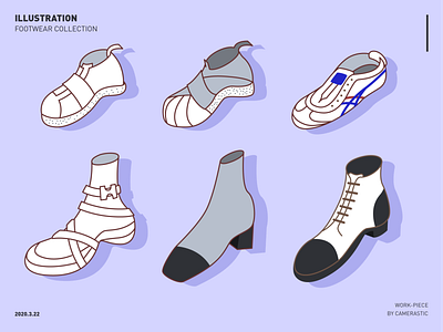 Footwear Collection illustration
