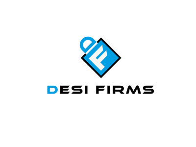 logo design for Desi firms adarshthambi app branding df ecommerce icon logo minimal