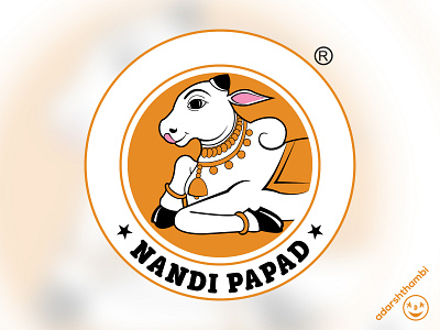 logo design for nandi papad