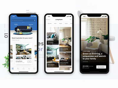 Mobile App to Sell Furnitures based on Inpiration Room
