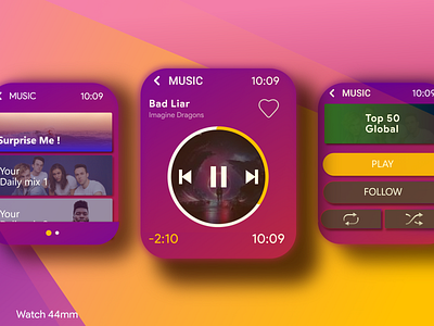 Daily UI Challenge #9 - Music Player