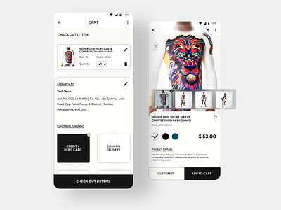 Daily UI Challenge #58 Shopping Cart