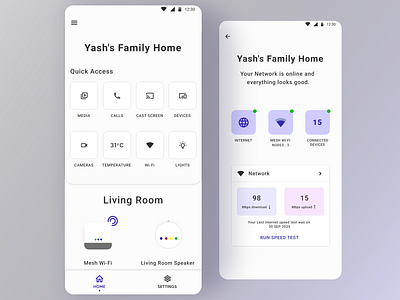 Daily UI Challenge #21 Home Monitoring Dashboard app daily 100 challenge daily ui dailyui dailyuichallenge design minimal ui uidesign ux ux design uxdesign uxdesigner