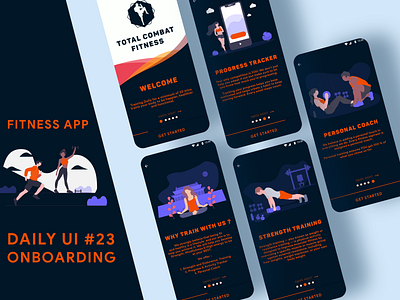 Daily UI Challenge #23 Onboarding