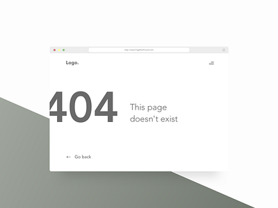 Daily UI Challenge #008 - 404 Page