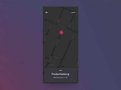 Daily UI Challenge #020 - Location Tracker