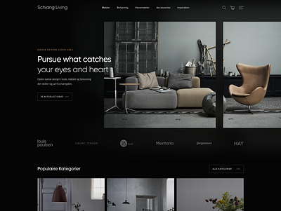 Furniture Landingpage concept concept design design designer fun furniture shop smallbusiness ui ux website website concept website design