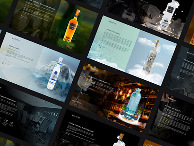 Presentation Design ai ai web design alcohol deck branding deck design hire illustration logo presentation typography vector work