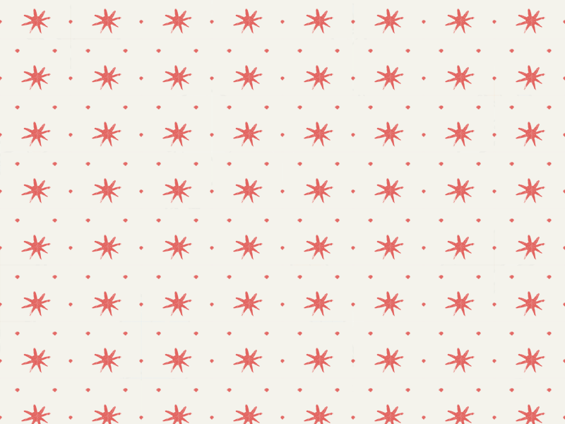 Simple Star and Dot Pattern illustration tuesday bassen ink brush digital pattern americana feedsack