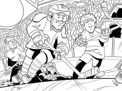 Hockey night! - Inks!