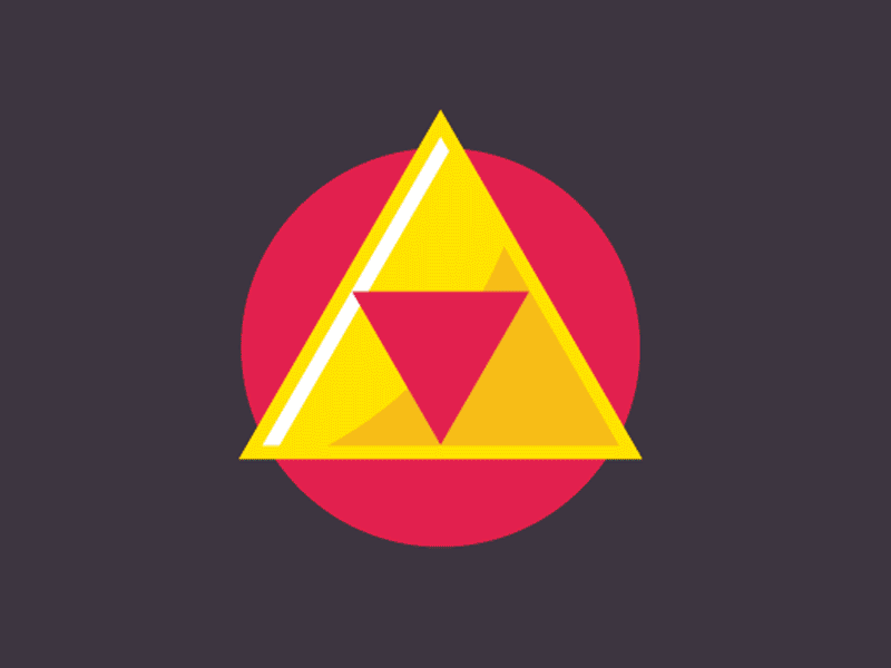 Zelda Icon set_01 -Gif game icon illustration illustrator nintendo triforce zelda