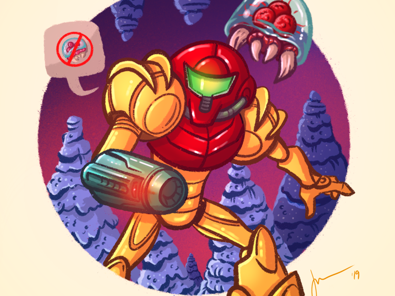 Retro Gaming Series - Metroid nes nintendo samus aran samus metroid