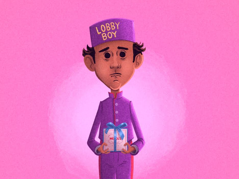 The Grand Budapest Hotel - Zero movies wes anderson illustration the grand budapest hotel