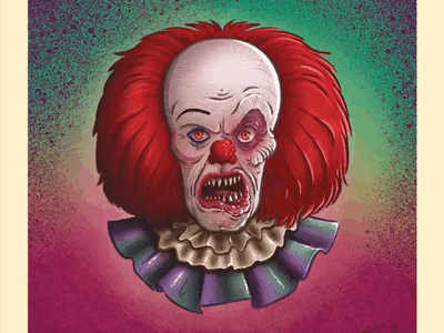 Pennywise 1990 clown halloween it monster pennywise stephen king tim curry