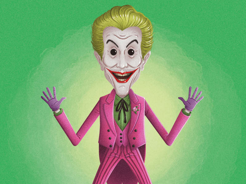Romero’s Joker comics dc fanart photoshop procreate vintage batman joker