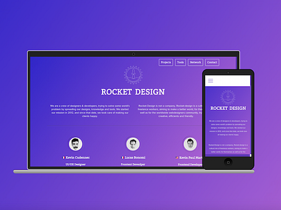 New Rocket Design website