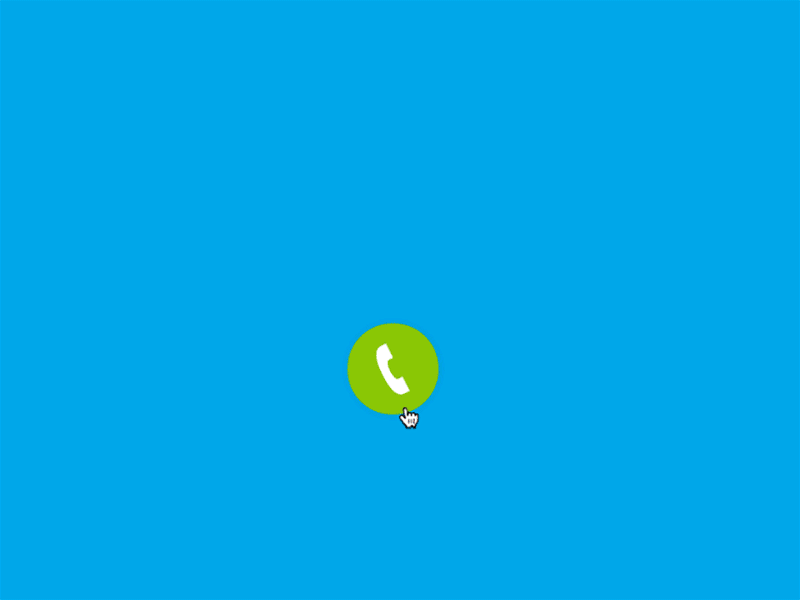 Skype Call inspired experience call codepen css css3 skype ui uidesign ux uxdesign