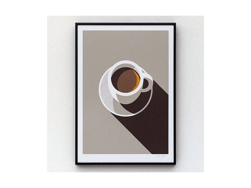 Hot Coffee 2d animation cel animation coffe time coffee illustration smoke steam