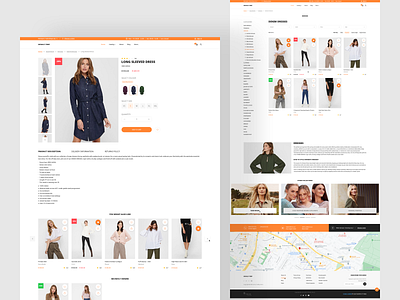 eCommerce Store template design ecommerce ecommerce template online store template ui uidesign ux uxdesign webdesign