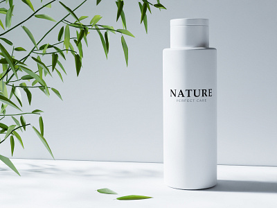Cosmetics practice 3d 3d art blender3d branding cgi concept cosmetics design illustration natural white
