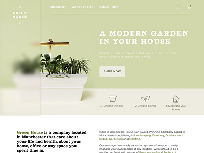 Garden in your home