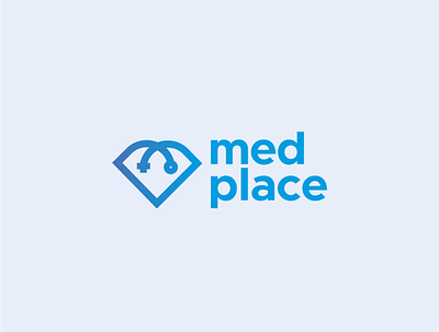 Medplace branding doctor graphic design logo pharmacy