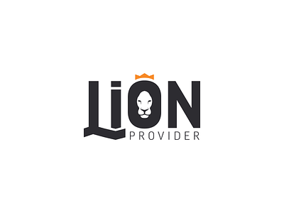 Lion provider - Logo branding graphic design illustration lion logo