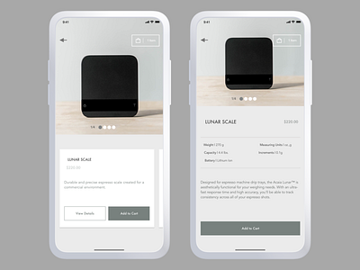 Daily UI Challenge - Day 12 app branding coffee daily ui design ecommerce flat ui ux