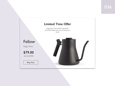 Daily UI Challenge - Day 36 036 branding daily ui dailyui design flat limited marketing modal offer offers special ui ux