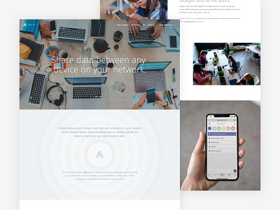 Airbytes.me - About Page app branding design product design ui web design website design