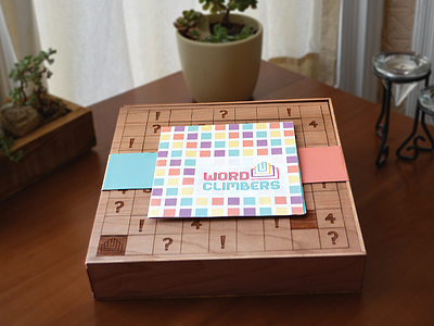 Wordclimber a game of strategy game design packaging product design