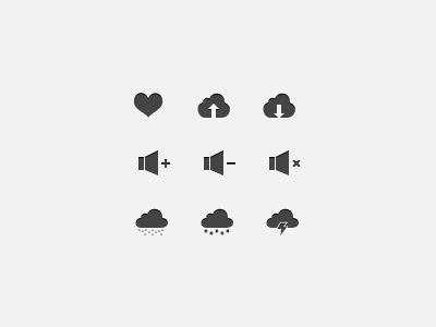 Picto Icons icons pictograms simple