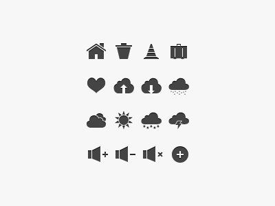 Picto Icons 2 icon icons pictogram pictograms simple