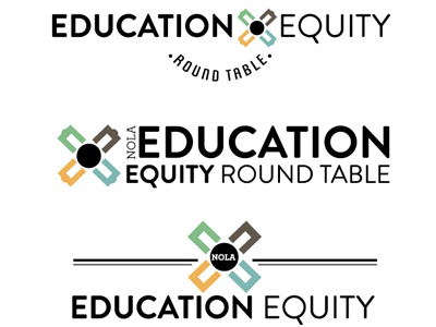 New Orleans Education Equity Round Table branding education logo new orleans