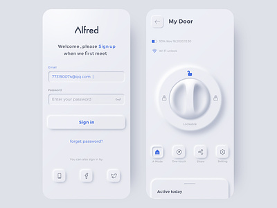 Afred smart lock