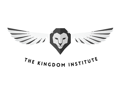 The Kingdom Institute - Logo branding clean design flat icon identity illustration illustrator logo minimal type typography vector