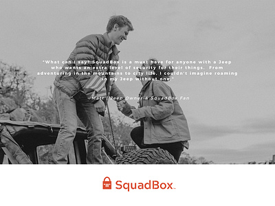 Squadbox Testimonial Area