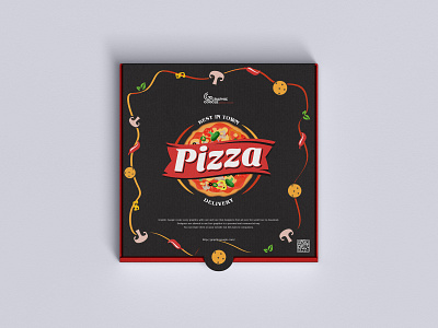 Disposable Pizza Boxes Mockup - Mockup World