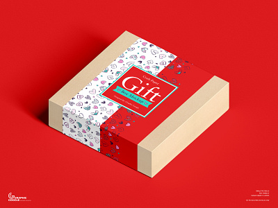Download Free Craft Paper Gift Box Mockup By Graphic Google On Dribbble
