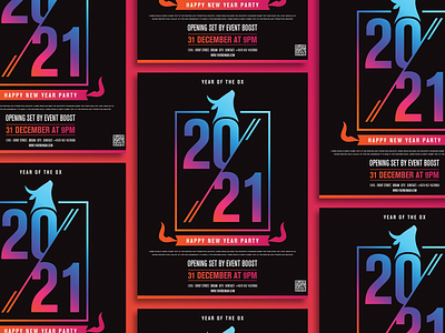 Free Happy New Year 2021 Flyer Template 2021 2021 flyer download flyer flyer artwork flyer design flyer template flyers free freebie freebies happy new year happy new year 2021 happy new year flyer print print design psd template template design templates
