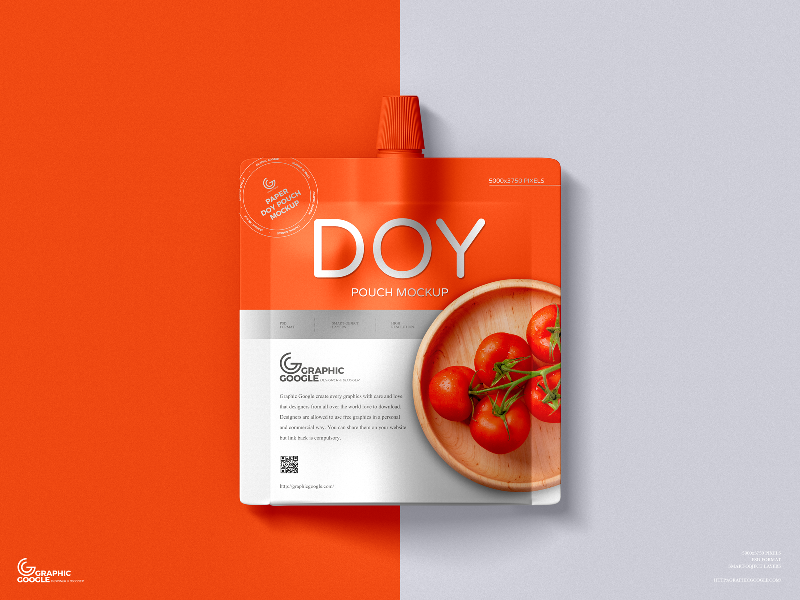 Download Free Doy Pouch Mockup By Graphic Google On Dribbble