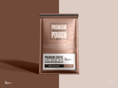 Free Premium Pouch Mockup pouch mockup