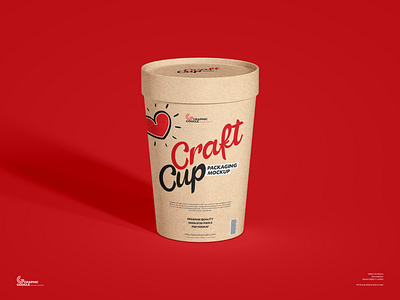 Free Craft Cup Mockup cup mockup