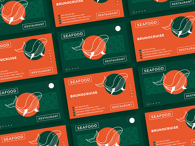 Free Seafood Business Card Template