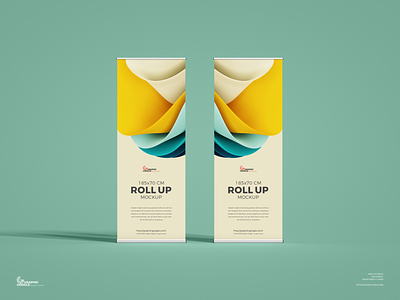 Free Roll Up Mockup