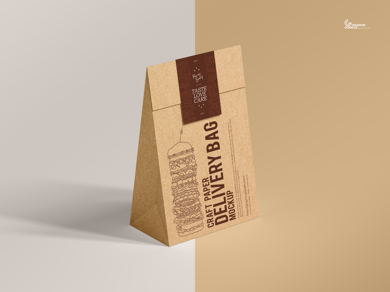 Free Delivery Bag Mockup by Graphic Google on Dribbble