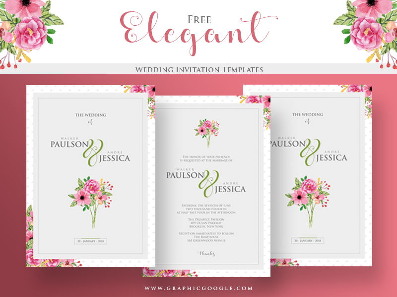 Wedding Invitation Templates Google Docs