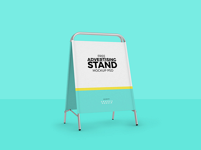 Free Advertising Stand Mockup PSD free mockup mockup mockup template psd psd mockup